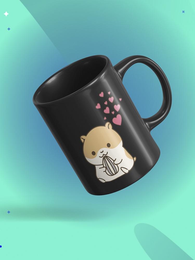 Cute Hamster With Hearts Mug -SPIdeals Designs