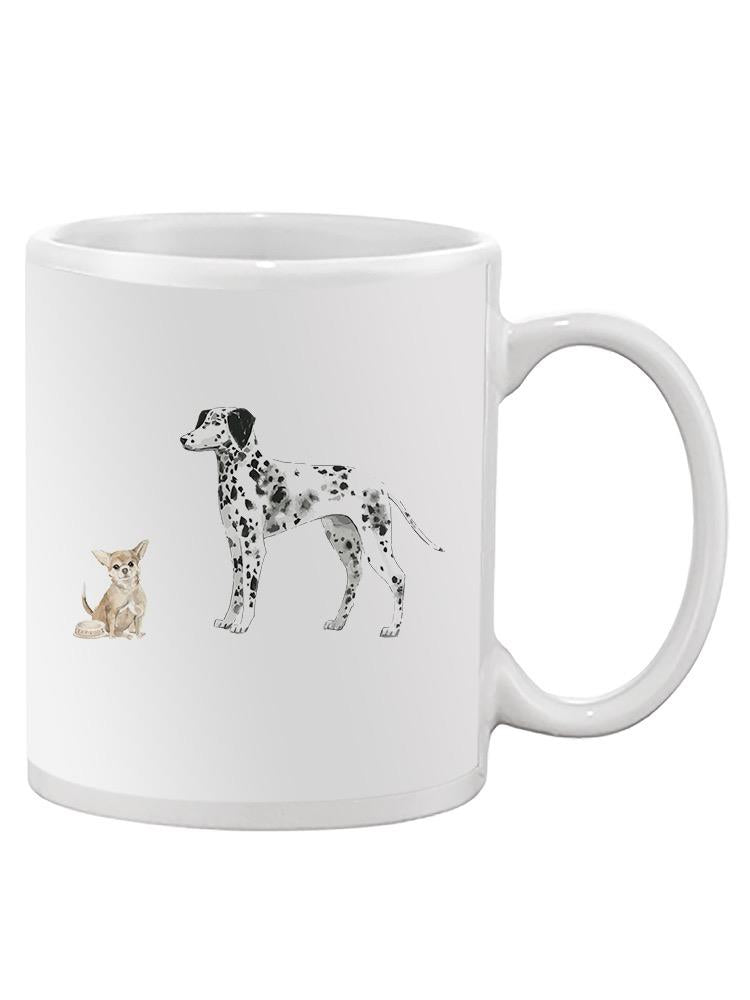 Dalmatian And Chihuahua Mug -SPIdeals Designs