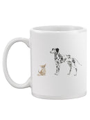 Dalmatian And Chihuahua Mug -SPIdeals Designs
