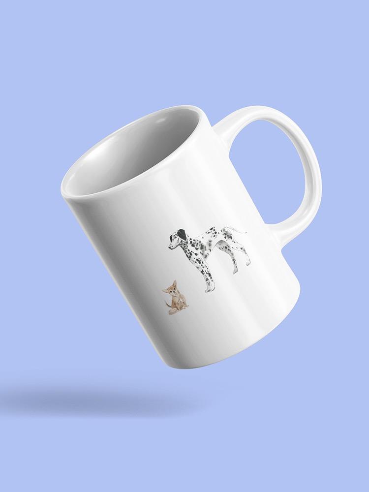 Dalmatian And Chihuahua Mug -SPIdeals Designs