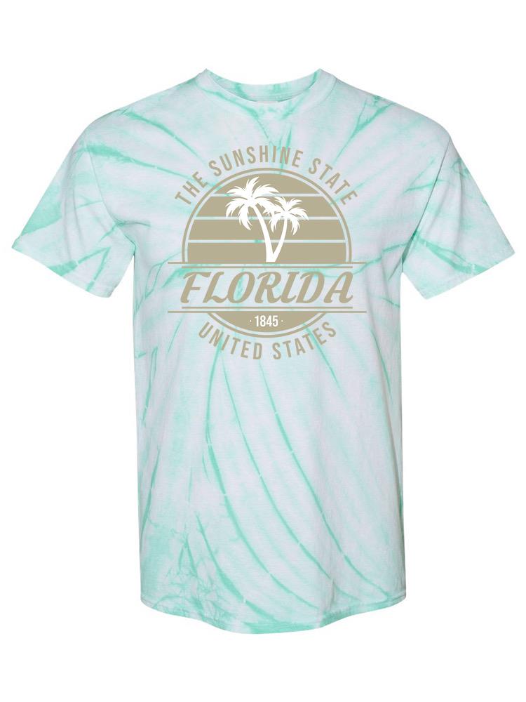 Florida, Sunshine State Tie Dye Tee -SPIdeals Designs