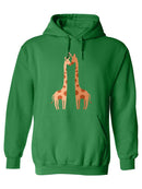 Hugging Giraffe Post   Hoodie -SPIdeals Designs