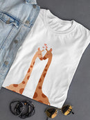 Hugging Giraffe Post   T-shirt -SPIdeals Designs