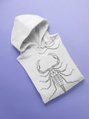 Scorpion Sketch Hoodie -SPIdeals Designs