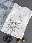 Scorpion Sketch T-shirt -SPIdeals Designs