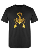 Gold Scorpion T-shirt -SPIdeals Designs