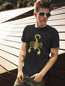 Gold Scorpion T-shirt -SPIdeals Designs