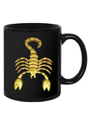 Gold Scorpion Mug -SPIdeals Designs