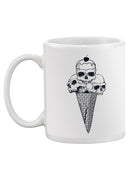 Ice Cream Cone Skulls Mug -SPIdeals Designs