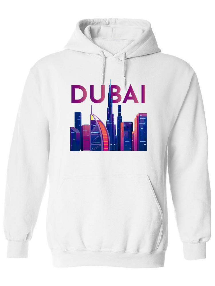 Dubai Cityscape. Hoodie -SPIdeals Designs
