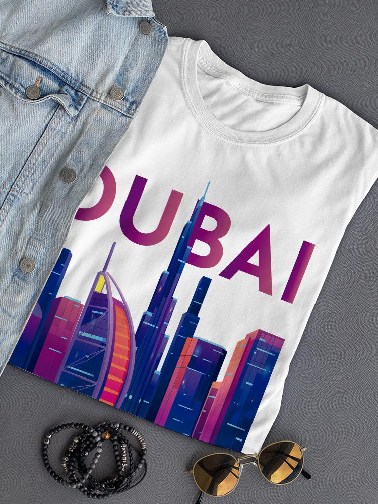 Dubai Cityscape. T-shirt -SPIdeals Designs