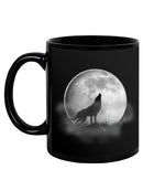 Wolf Howling At The Moon
 Mug -SPIdeals Designs
