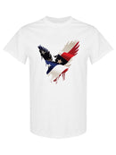 American Eagle And Flag T-shirt -SPIdeals Designs