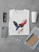American Eagle And Flag T-shirt -SPIdeals Designs
