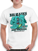 Big Waves Surf Paradise T-shirt -SPIdeals Designs