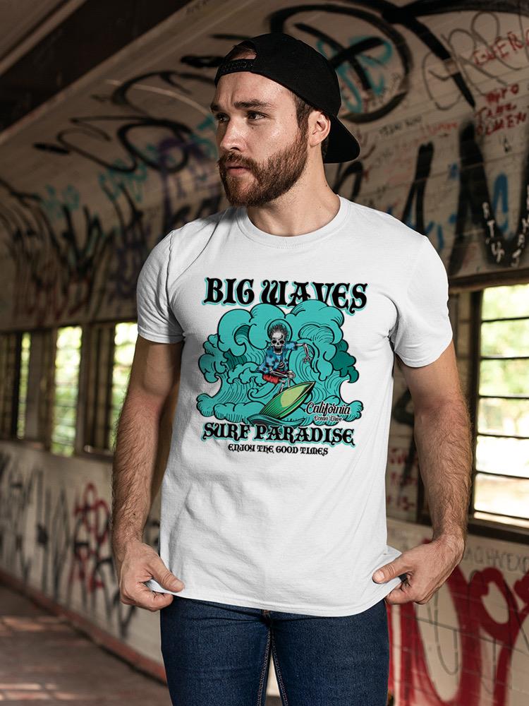 Big Waves Surf Paradise T-shirt -SPIdeals Designs