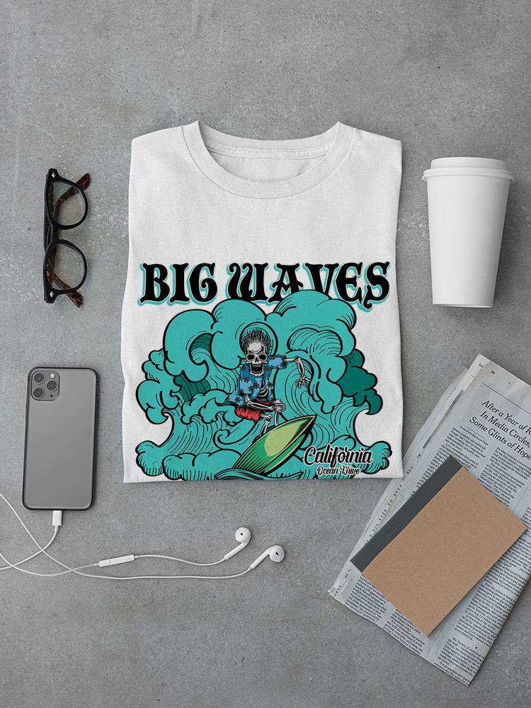 Big Waves Surf Paradise T-shirt -SPIdeals Designs