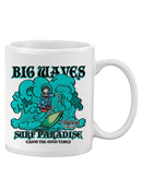 Big Waves Surf Paradise Mug -SPIdeals Designs