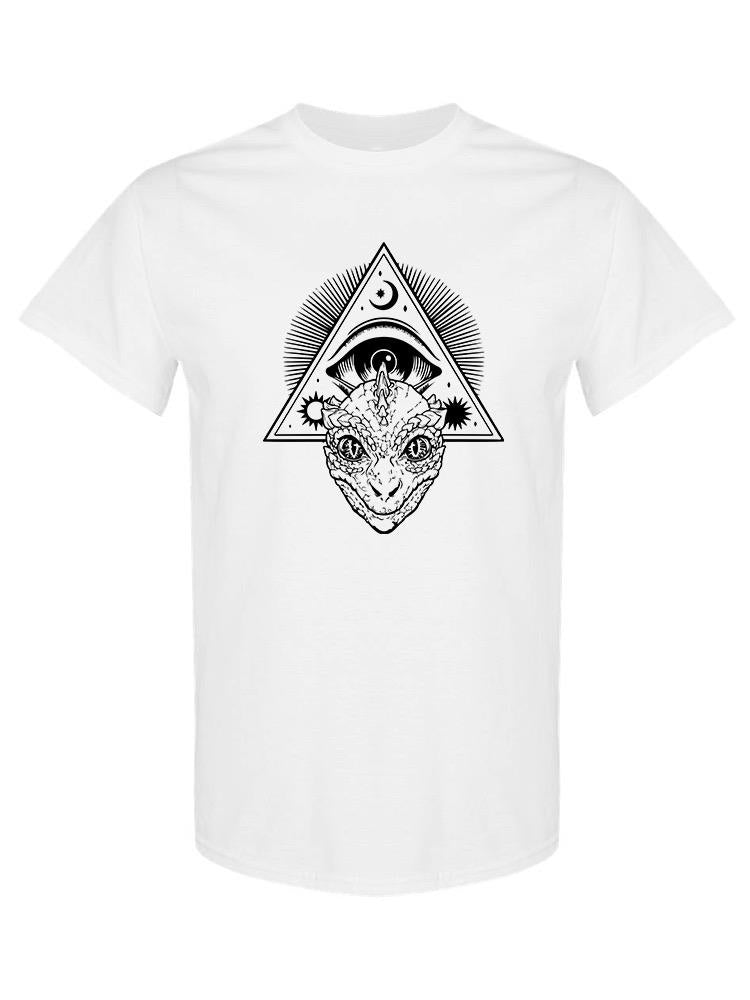 Triangle Eye And Reptile T-shirt -SPIdeals Designs