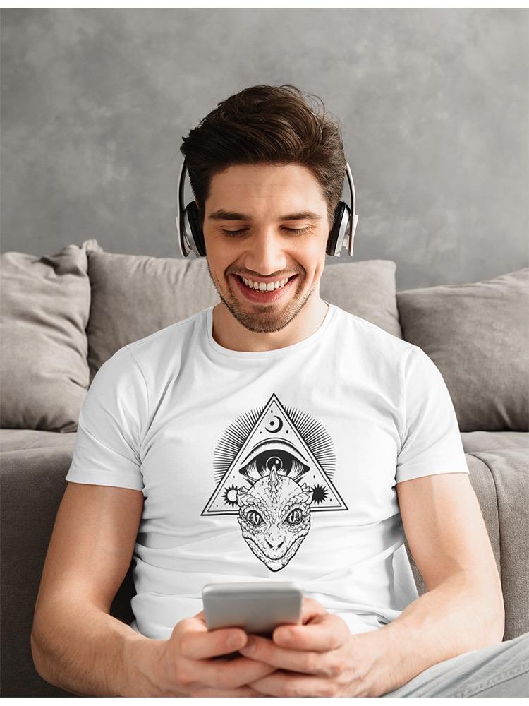 Triangle Eye And Reptile T-shirt -SPIdeals Designs