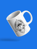 Triangle Eye And Reptile Mug -SPIdeals Designs