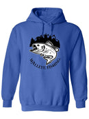 Walleye Fishing Hoodie -SPIdeals Designs