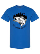 Walleye Fishing T-shirt -SPIdeals Designs