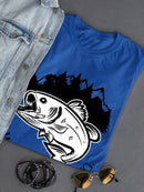 Walleye Fishing T-shirt -SPIdeals Designs