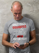 Cool Grandpas Ride Motorcycles T-shirt -SPIdeals Designs