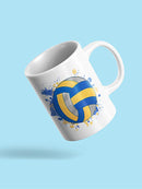 A Volleyball Mug -SPIdeals Designs