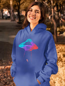 Ufo Lifting Human Hoodie -SPIdeals Designs