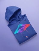 Ufo Lifting Human Hoodie -SPIdeals Designs