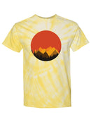 Landscape Sunset Tie Dye Tee -SPIdeals Designs