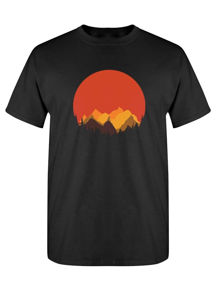 Landscape Sunset T-shirt -SPIdeals Designs