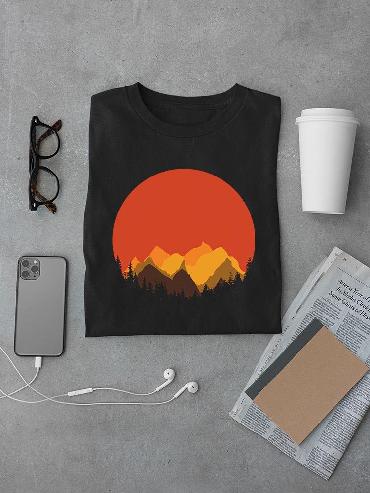 Landscape Sunset T-shirt -SPIdeals Designs
