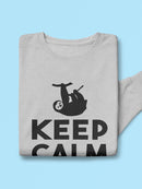 Keep Calm And Love Sloths Sweatshirt -SPIdeals Designs