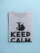 Keep Calm And Love Sloths T-shirt -SPIdeals Designs