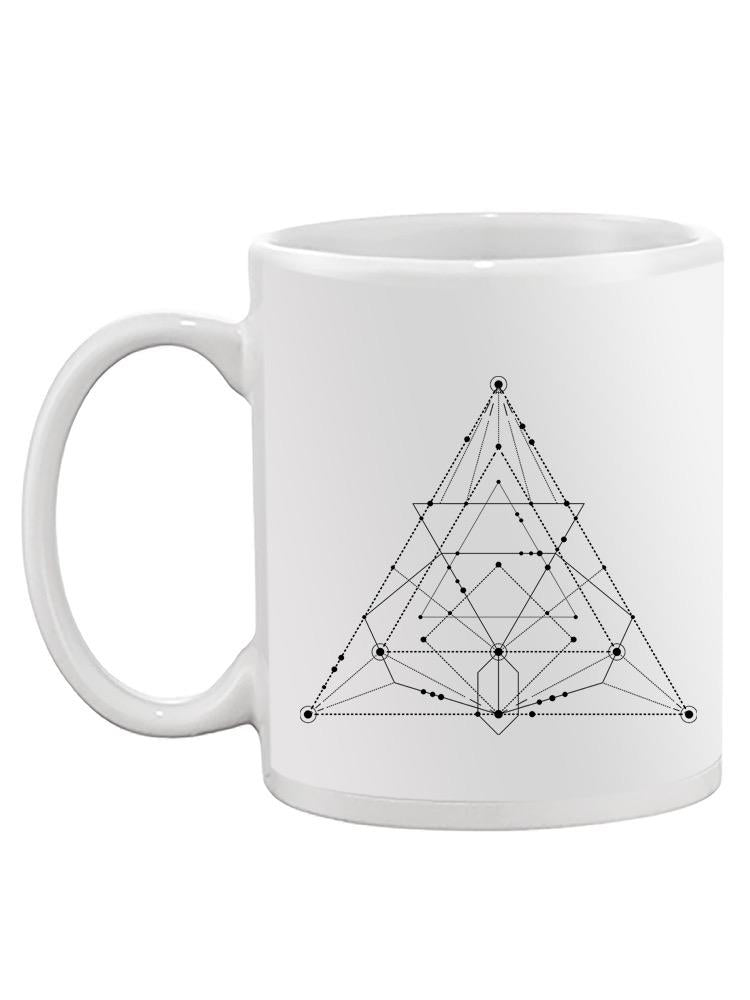 Triangle Shapes Mug -SPIdeals Designs