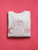 Sacred Geometry Ornament Hoodie or Sweatshirt -SPIdeals Designs