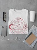 Sacred Geometry Ornament T-shirt -SPIdeals Designs