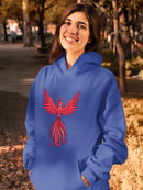 Phoenix Bird Hoodie -SPIdeals Designs