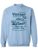 Old School Car Hoodie or Sweatshirt -SPIdeals Designs