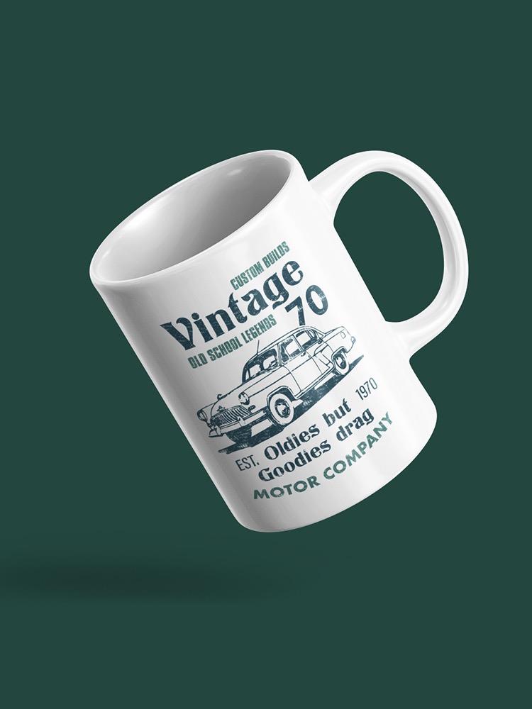 Old School Car Mug -SPIdeals Designs