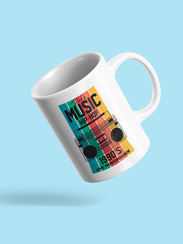 Party Music Hip-Hop Mug -SPIdeals Designs