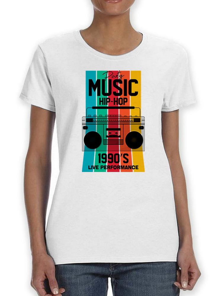 Party Music Hip-Hop T-shirt -SPIdeals Designs
