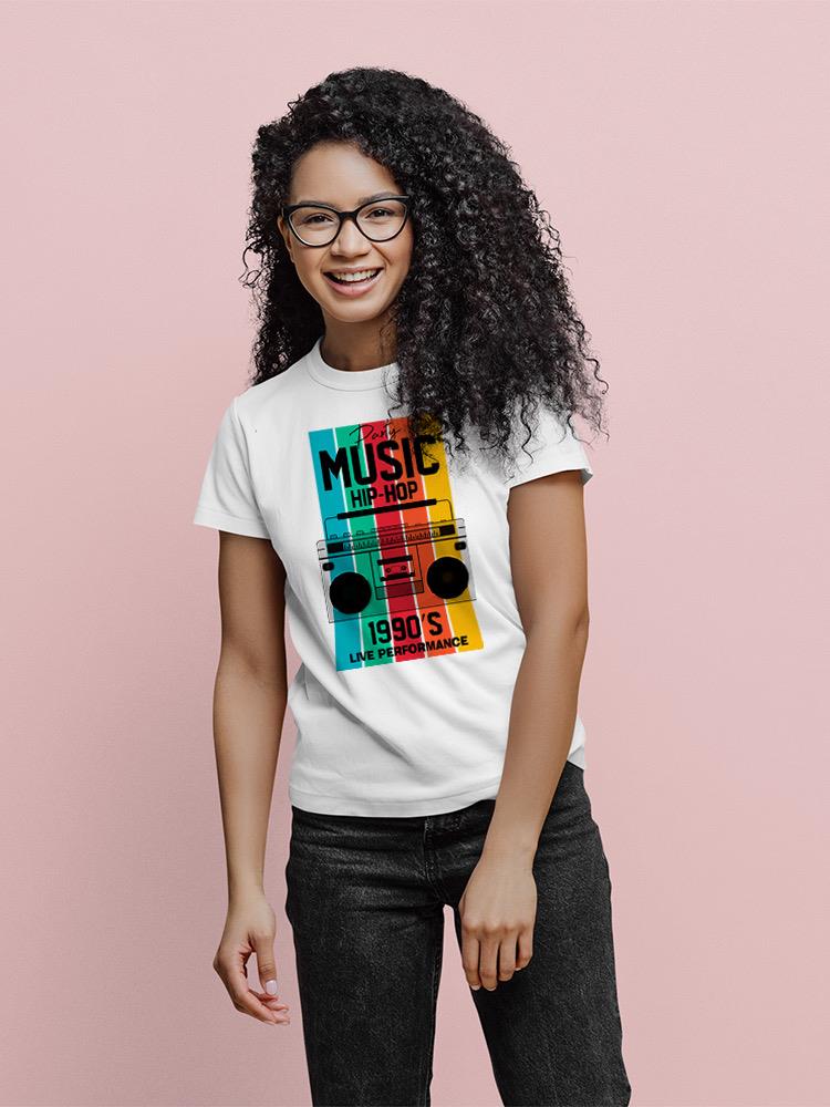 Party Music Hip-Hop T-shirt -SPIdeals Designs