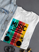 Party Music Hip-Hop T-shirt -SPIdeals Designs