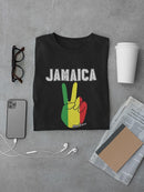 Jamaica Peace Sign T-shirt -SPIdeals Designs