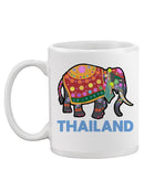 Thailand Elephant Mug -SPIdeals Designs