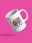 Thailand Elephant Mug -SPIdeals Designs